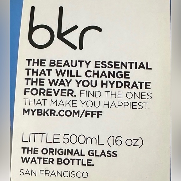 bkr Blue Water Bottle - Picture 7 of 10